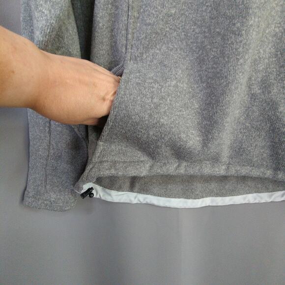 Peter Millar Ryder Cup 2016 Hazeltine Sweater Mens M Gray 1/4 Zip - Picture 5 of 10